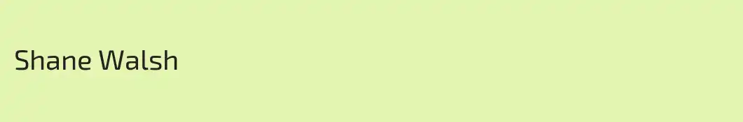 Shane Walsh